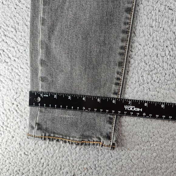 Levis Jeans Mens 30x32 (30x30) Gray 510 Distressed Skinny Fit Stretch Denim - Picture 11 of 16